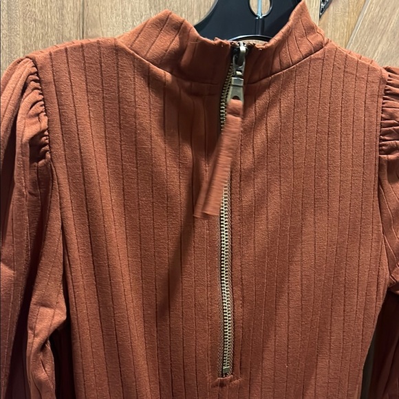 Joyfolie Bijoux Mia Joy Dress Size 7 Girls Brown and Cream Floral new never worn - Picture 8 of 12